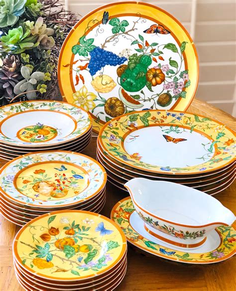 hermes porcelain ebay|Hermes serveware.